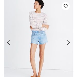 Relaxed Denim Shorts in Dunwoody Wash size 27